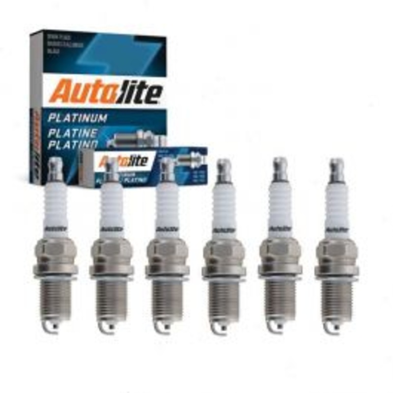 6 pc Autolite Platinum Spark Plug for 1994-2003 Volkswagen Jetta 2.8L V6