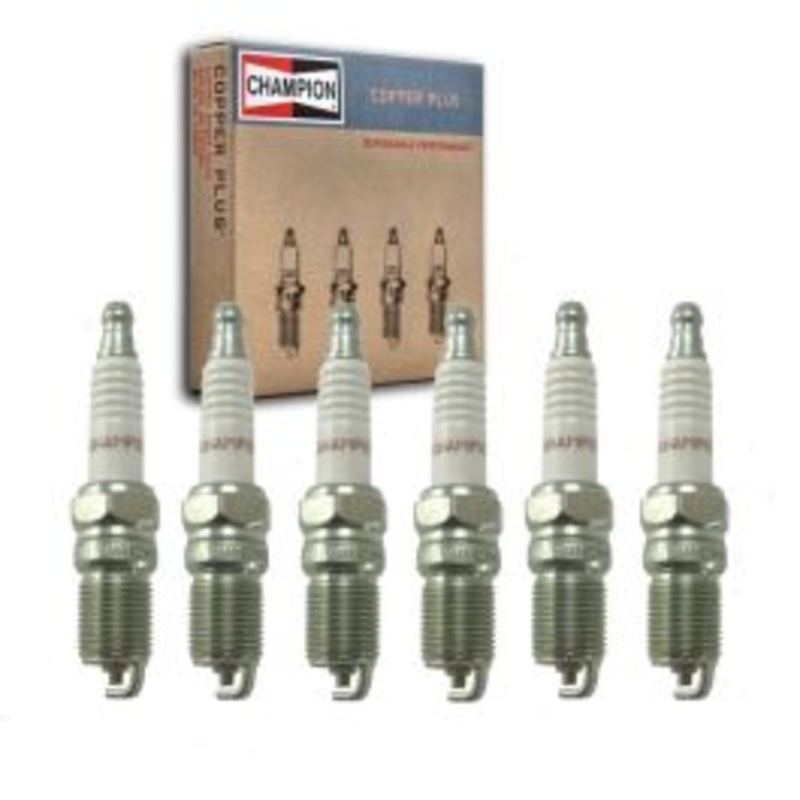 6 pc Champion Copper Plus Spark Plugs for 2006-2011 Chevrolet Impala 3.5L 3.9L V6
