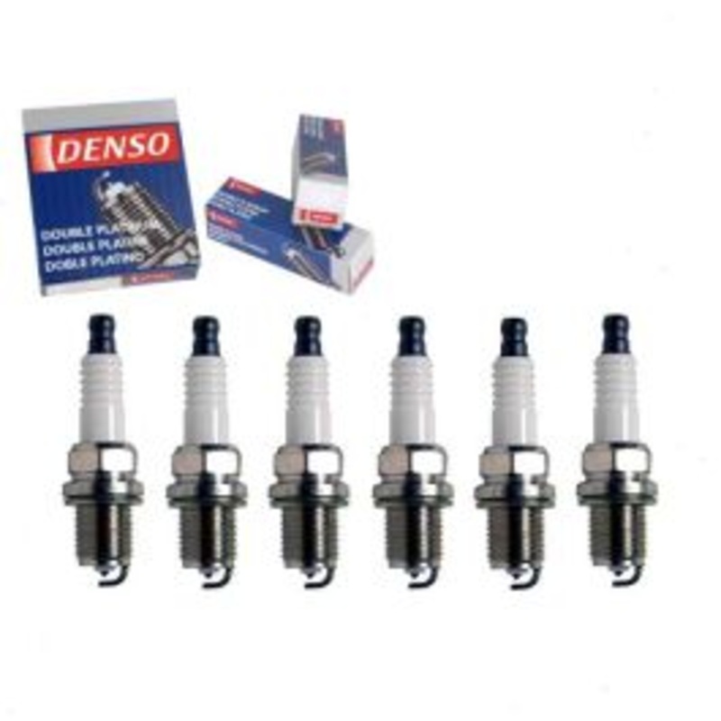 6 pc DENSO Double Platinum Spark Plugs for 2008-2009 Hyundai Santa Fe 3.3L V6
