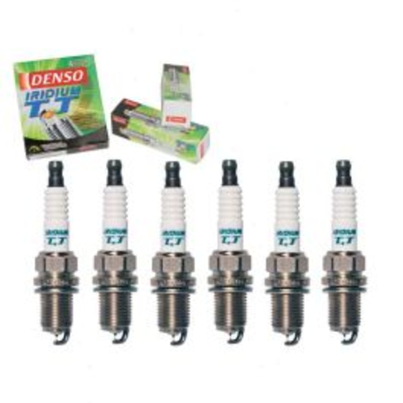 6 pc DENSO Iridium TT Spark Plugs for 1988-1989 Mazda 929 3.0L V6