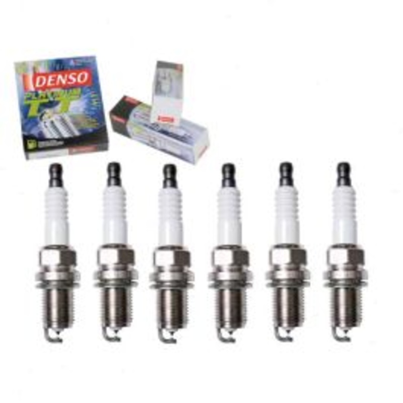 6 pc DENSO Platinum TT Spark Plugs for 2006-2008 Honda Ridgeline 3.5L V6