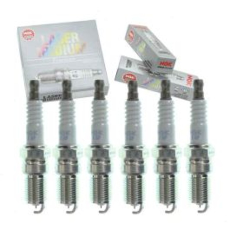6 pc NGK Laser Iridium Spark Plugs for 2000-2005 Lincoln LS 3.0L V6