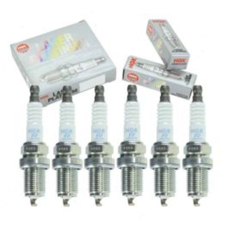 6 pc NGK Laser Platinum Spark Plugs for 2001-2005 Dodge Stratus 3.0L V6