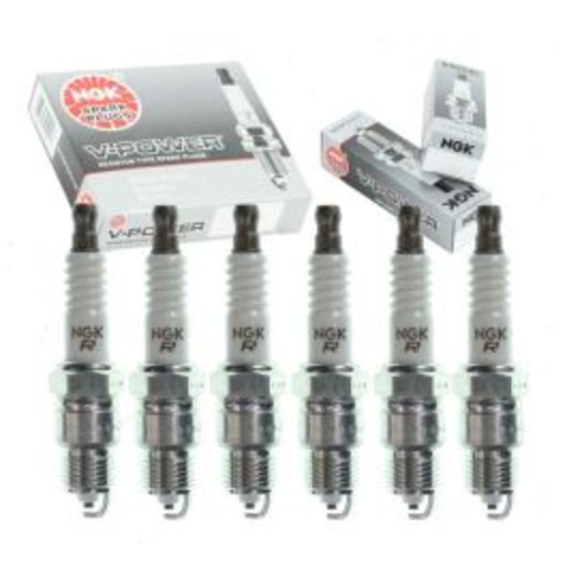 6 pc NGK V-Power Spark Plugs for 1977-1978 GMC C25 4.1L L6