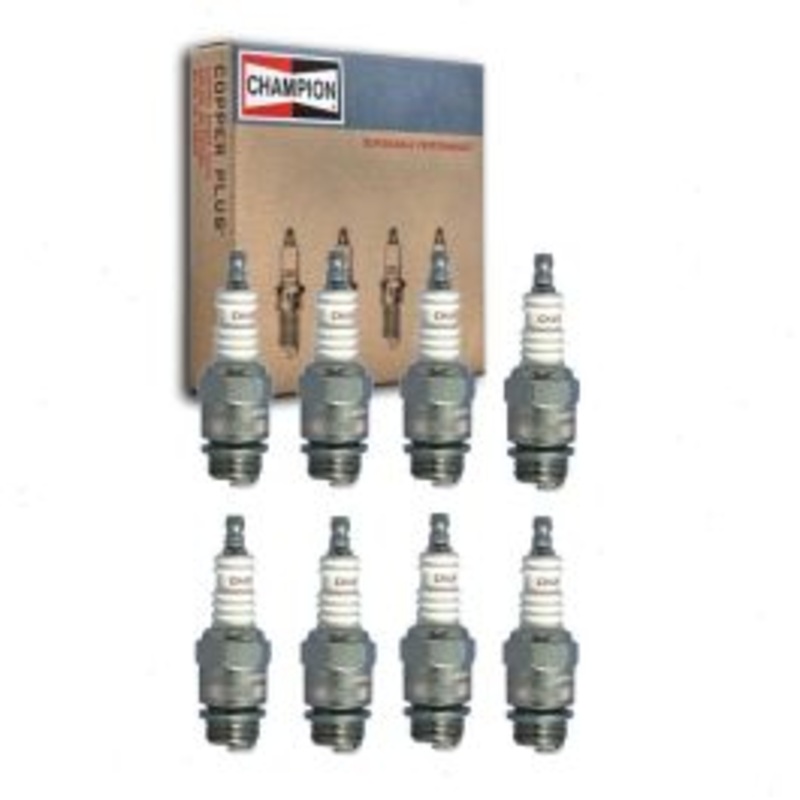 8 pc Champion Industrial 555 UD16 Spark Plugs