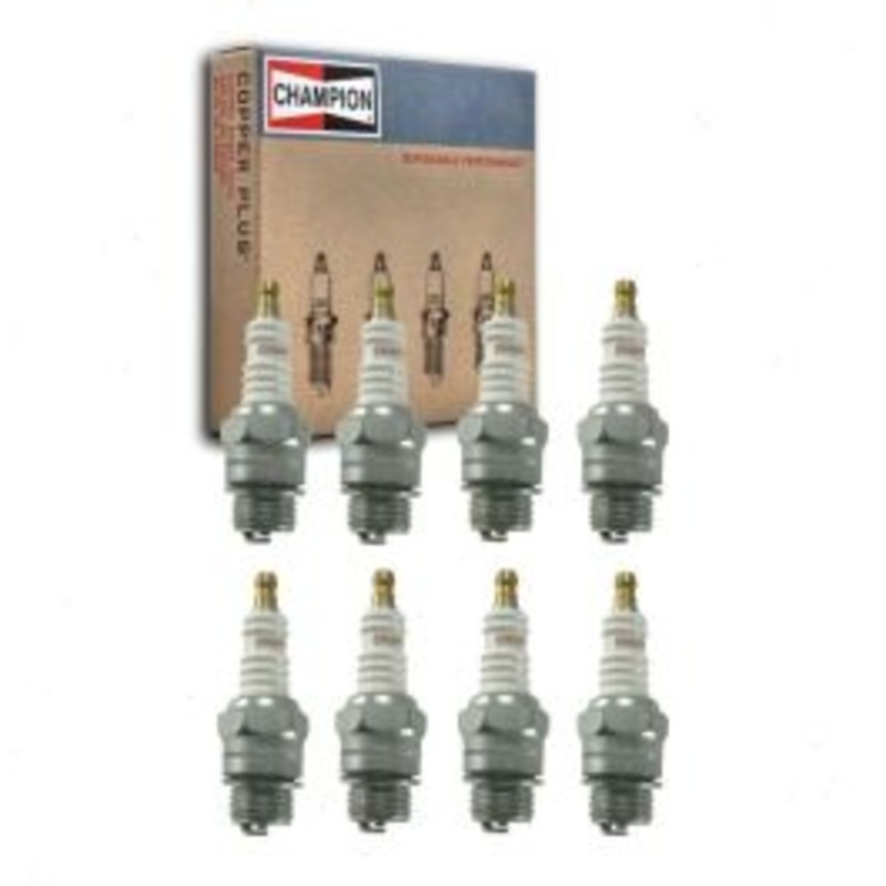 8 pc Champion Industrial Spark Plugs for 1927-1931 Bugatti Type 44