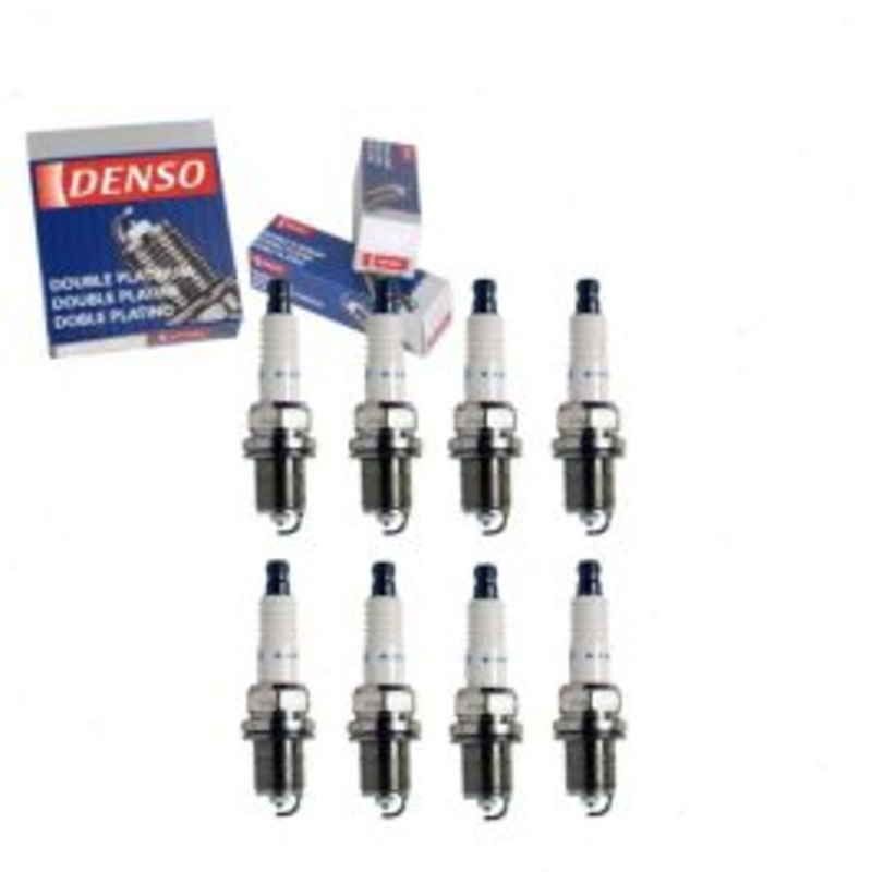 8 pc DENSO Double Platinum Spark Plugs for 1985-1989 Buick LeSabre 5.0L V8