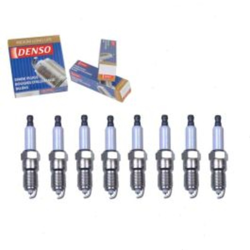 8 pc DENSO Iridium Long Life Spark Plugs for 2009-2012 GMC Canyon 5.3L V8