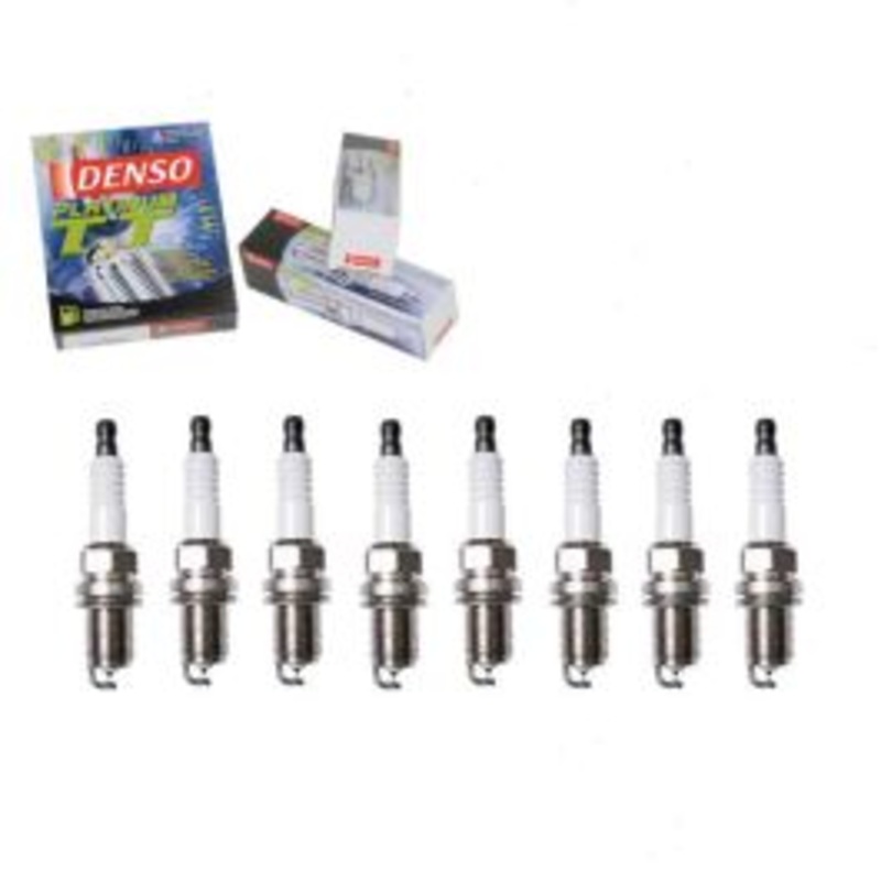 8 pc DENSO Platinum TT Spark Plugs for 1984 Bentley Corniche 6.8L V8