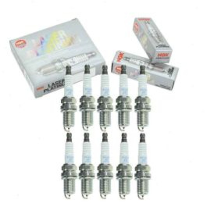 10 pc NGK Laser Platinum 6458 PFR6Q Spark Plugs