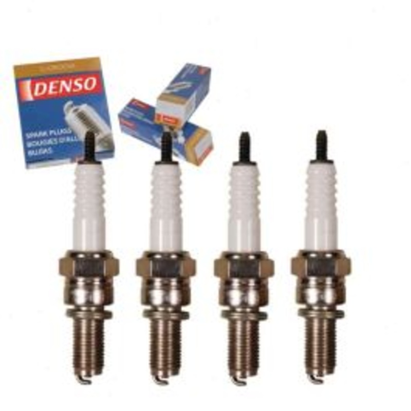 4 pc DENSO Standard U-Groove Spark Plugs for 1985 Plymouth Caravelle 2.6L L4