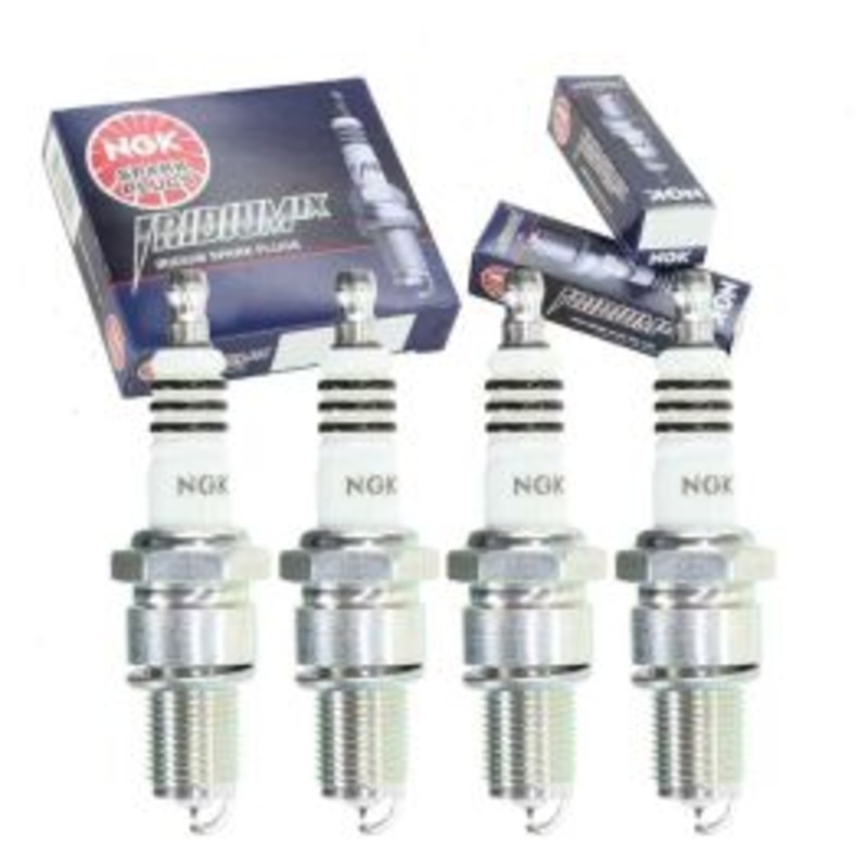 4 pc NGK Iridium IX Spark Plugs for 1980 Subaru GLF 1.8L H4