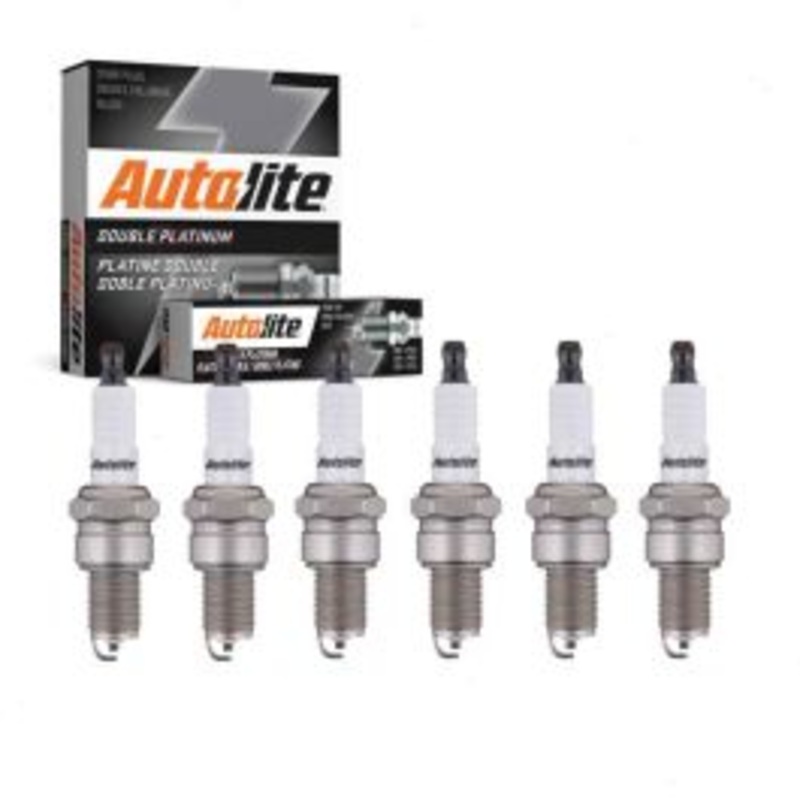 6 pc Autolite Double Platinum Spark Plug for 1958-1963 Aston Martin DB4 3.7L