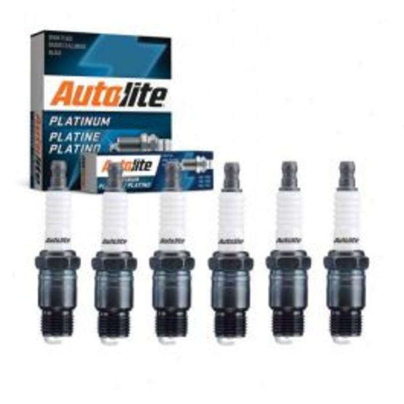 6 pc Autolite Platinum Spark Plug for 1975-1978 GMC P15