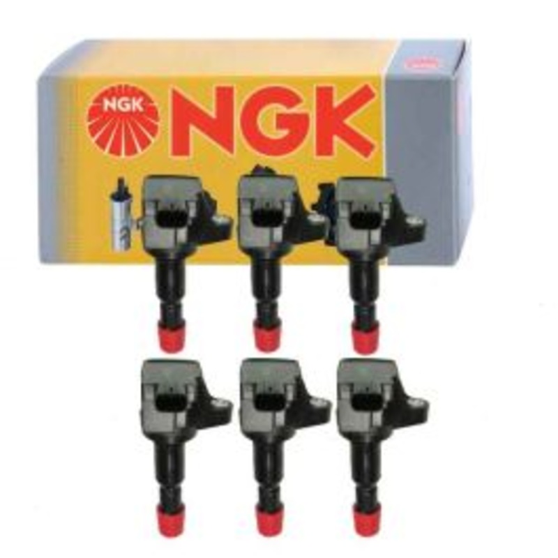 6 pc NGK 48976 U5162 Ignition Coils