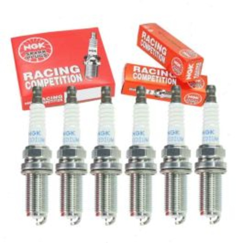 6 pc NGK Racing 4654 R7437-9 Spark Plugs