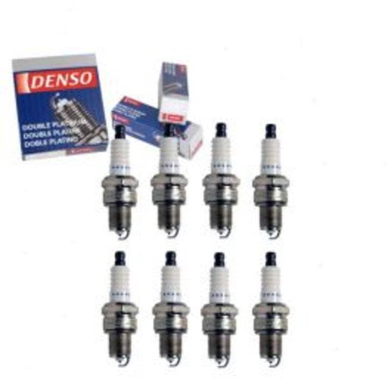 8 pc DENSO Double Platinum Spark Plugs for 1968-1974 Dodge W100 Pickup 5.2L 5.9L V8