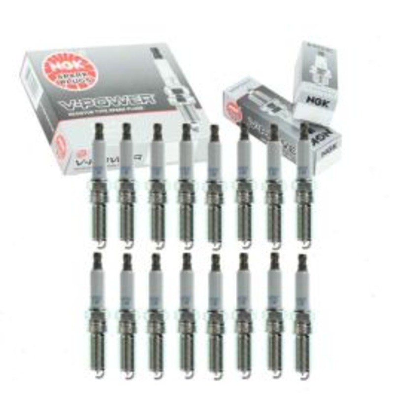16 pc NGK V-Power Spark Plugs for 2008-2010 Dodge Challenger 6.1L V8