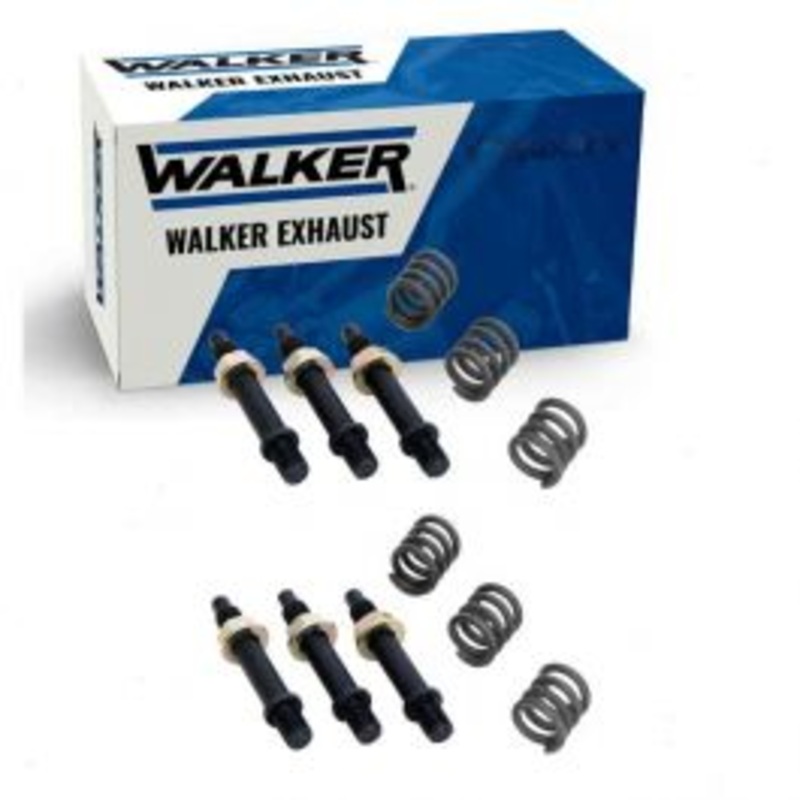 2 pc Walker Exhaust Bolt & Springs for 1989-1990 GMC V3500 5.7L V8