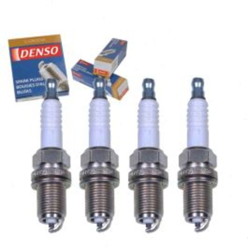 4 pc DENSO Standard U-Groove Spark Plugs for 2009 Audi TT 2.0L L4