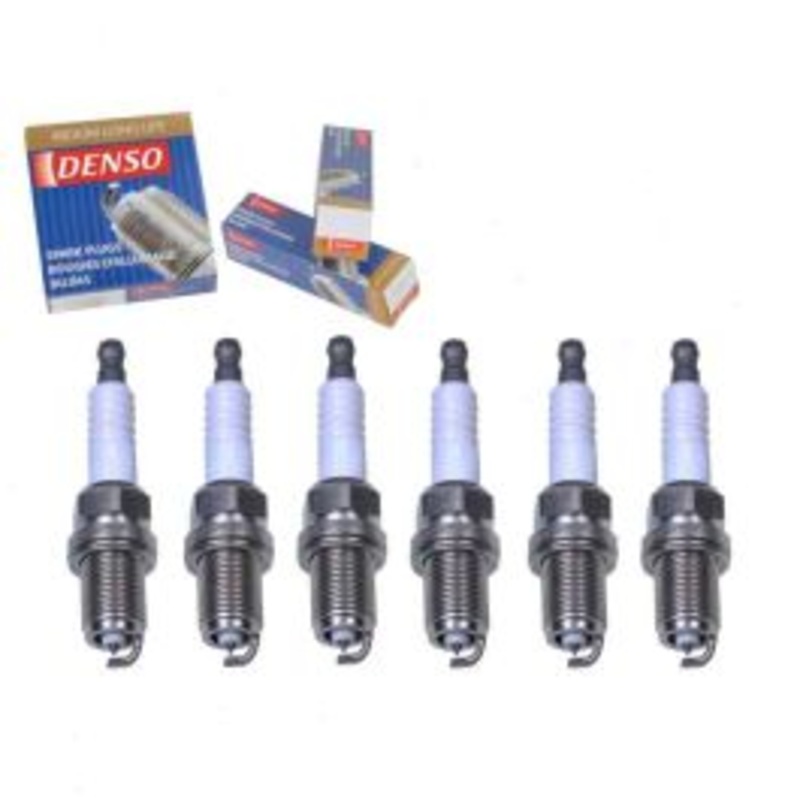 6 pc DENSO Iridium Long Life Spark Plugs for 1993-1995 Audi 90 2.8L V6