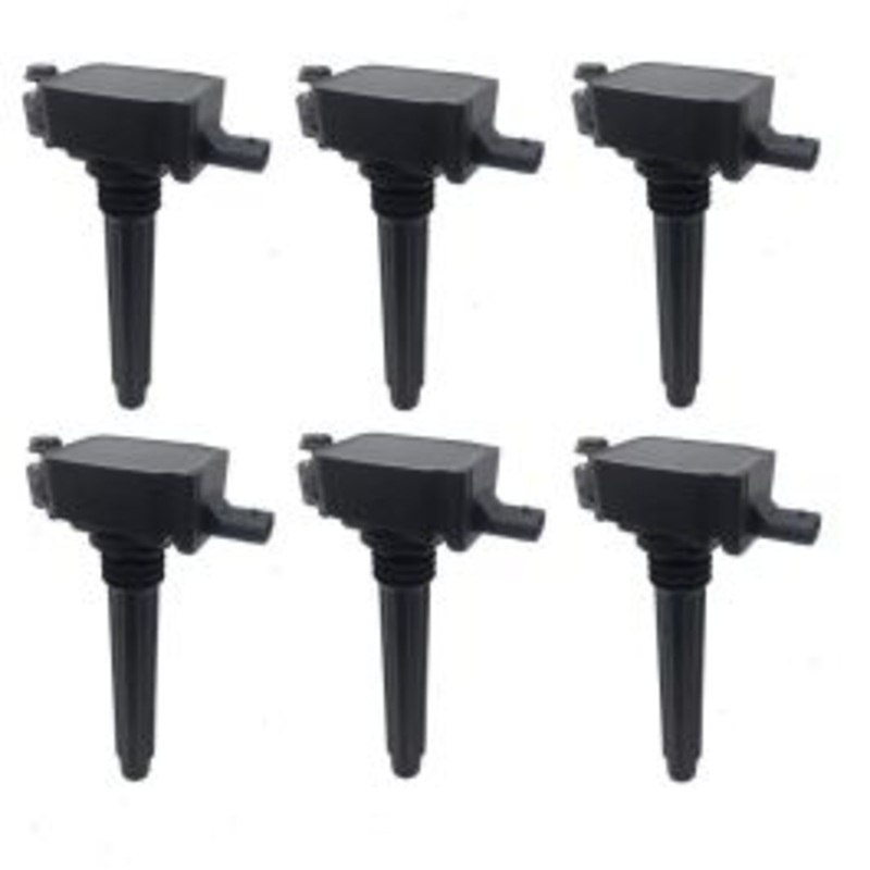 6 pc Hitachi Ignition Coils for 2011-2019 Dodge Grand Caravan 3.6L V6