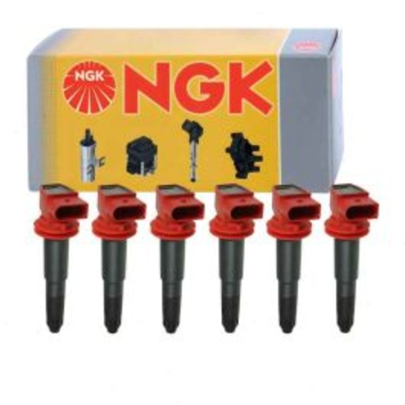6 pc NGK 49028 U5307 Ignition Coils