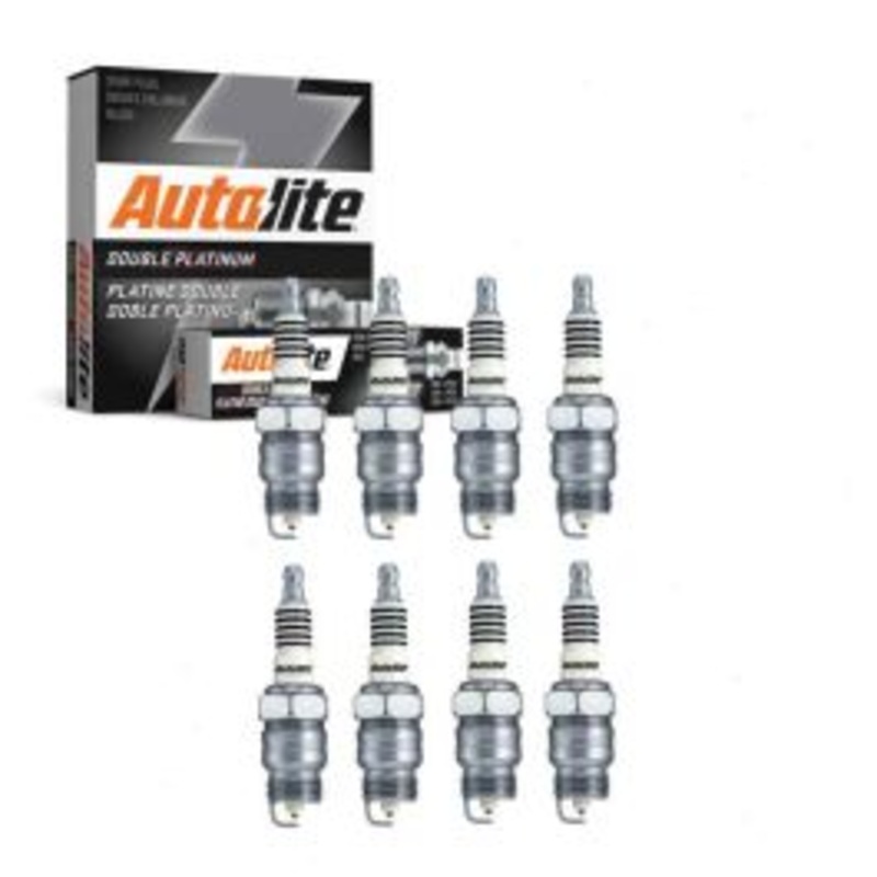 8 pc Autolite Double Platinum Spark Plug for 1958-1960 Edsel Ranger 4.8L