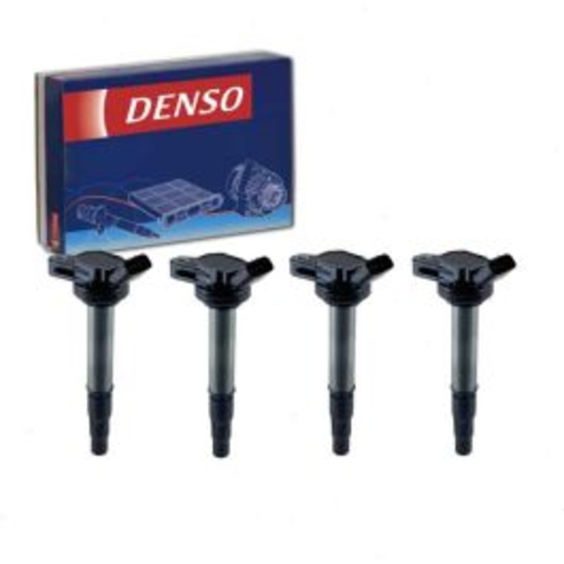 4 pc DENSO Direct Ignition Coils for 2016 Scion iM 1.8L L4