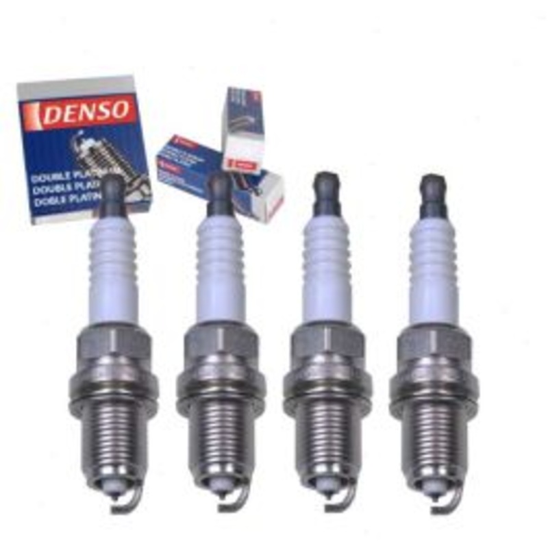 4 pc DENSO Double Platinum Spark Plugs for 2003 Mazda Tribute 2.0L L4