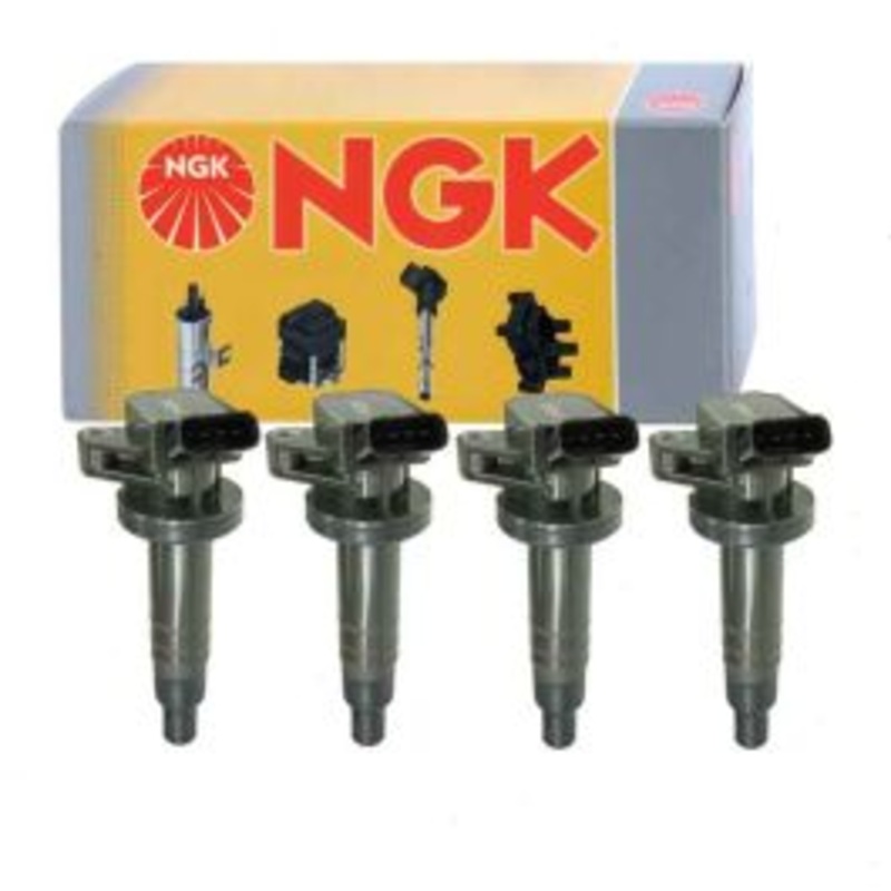 4 pc NGK Ignition Coils for 2003-2008 Toyota Matrix 1.8L L4
