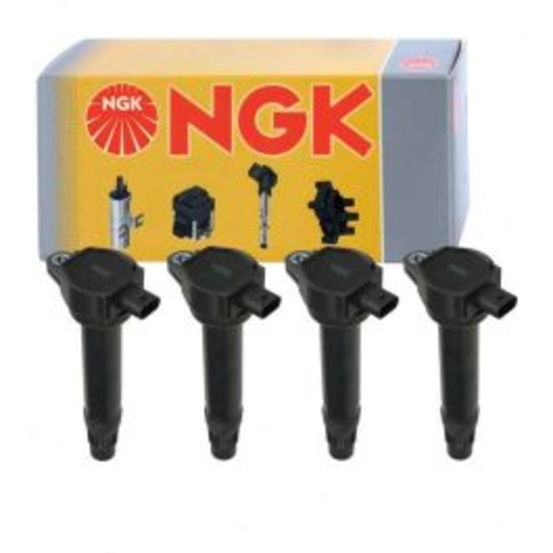 4 pc NGK Ignition Coils for 2007-2012 Dodge Caliber 1.8L 2.0L 2.4L L4
