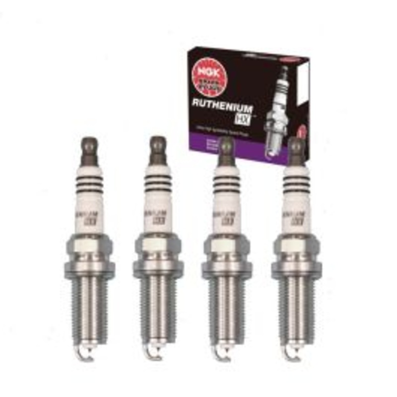 4 pc NGK Ruthenium HX Spark Plugs for 2010-2013 Kia Forte Koup 2.0L 2.4L L4