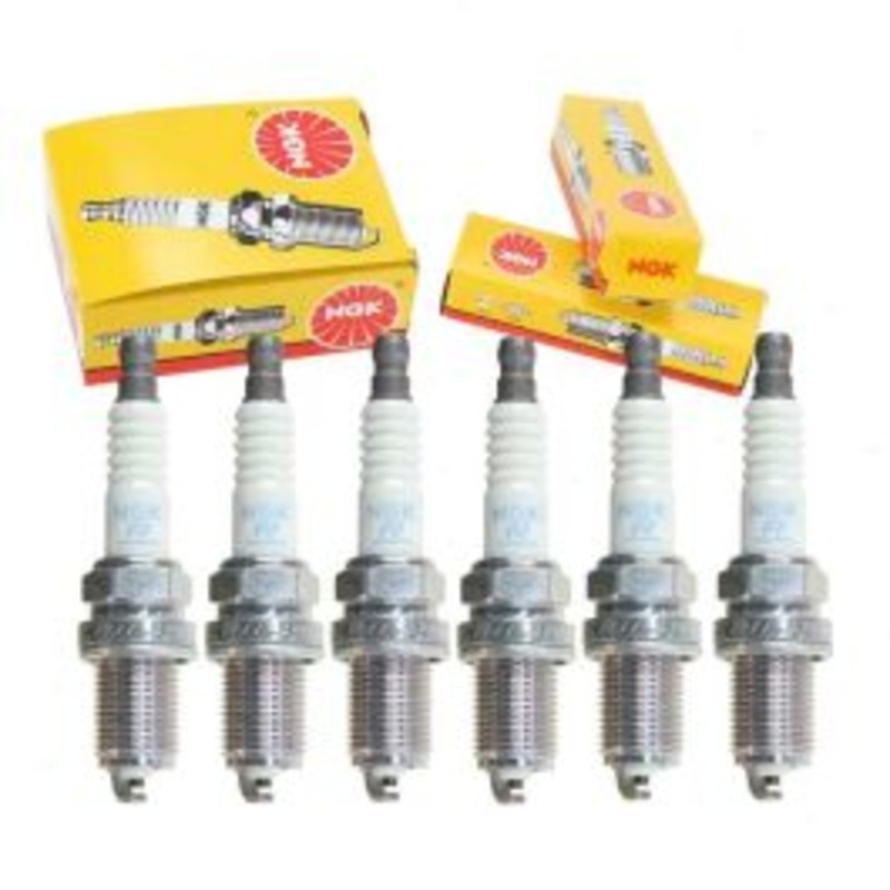 6 pc NGK Standard Spark Plugs for 1996-1997 Lexus LX450 4.5L L6