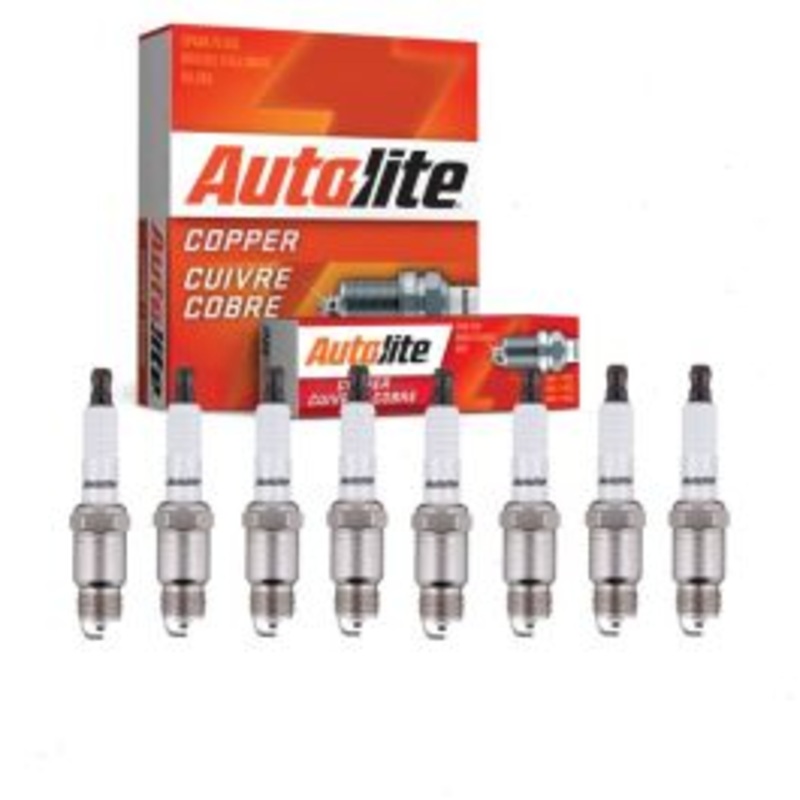 8 pc Autolite Copper Core Spark Plugs for 1972-1973 Pontiac GTO 6.6L 7.5L V8