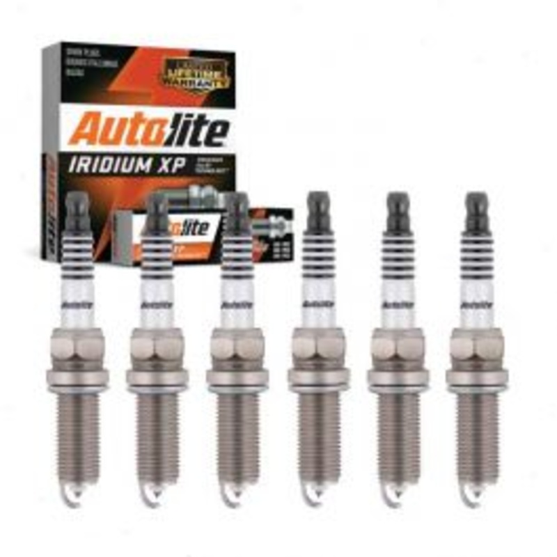 6 pc Autolite Iridium XP Spark Plug for 2009-2012 Infiniti G37 3.7L V6