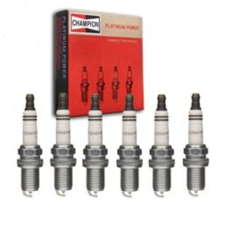 6 pc Champion Platinum 3068 RC7PYCB Spark Plugs