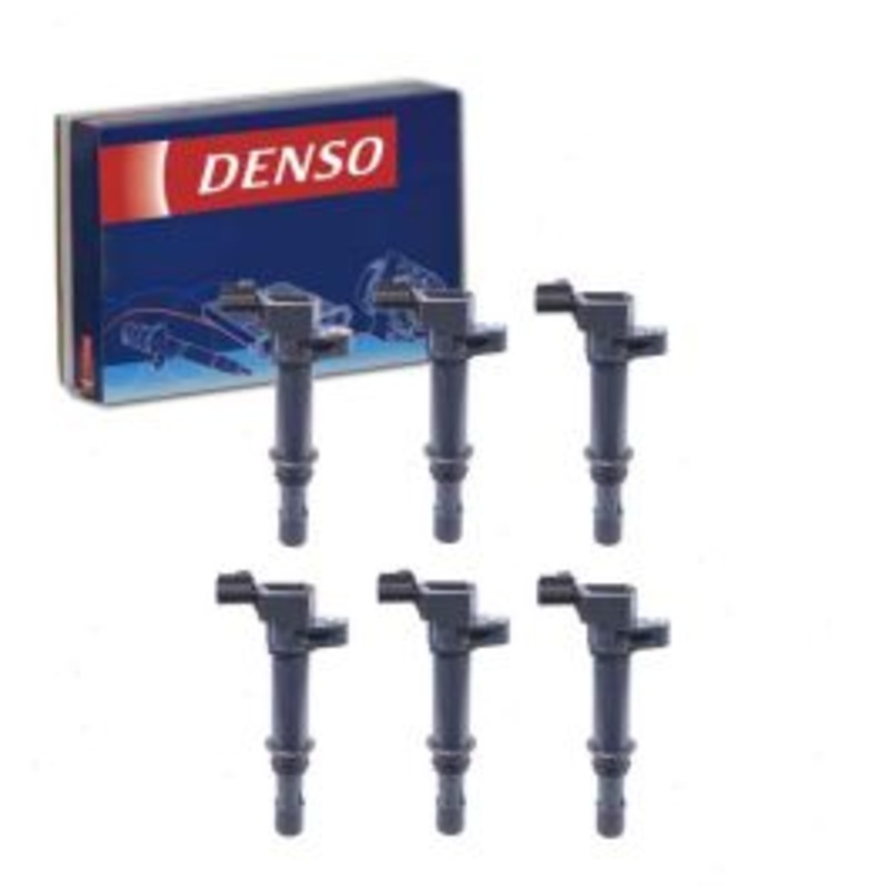 6 pc DENSO Direct Ignition Coils for 2004-2008 Dodge Durango 3.7L V6