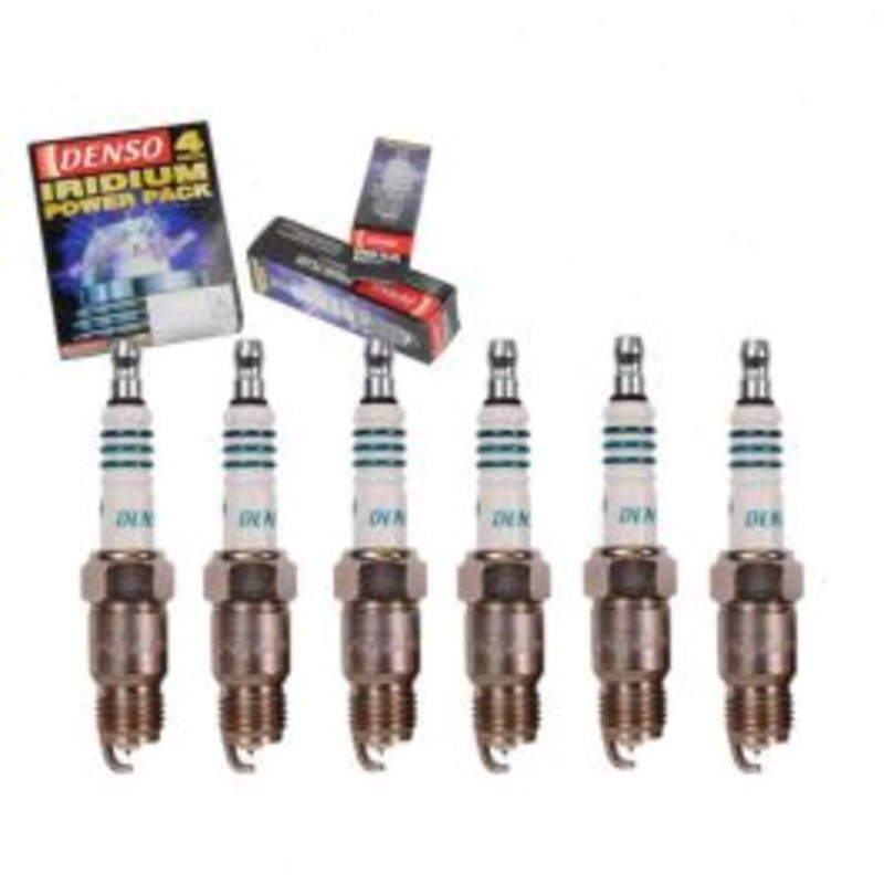 6 pc DENSO Iridium Power Spark Plugs for 1968-1974 Chevrolet C30 Pickup 4.1L 4.8L L6