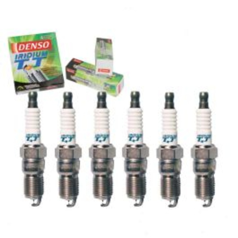6 pc DENSO Iridium TT Spark Plugs for 1984-1990 Ford Bronco II 2.8L 2.9L V6
