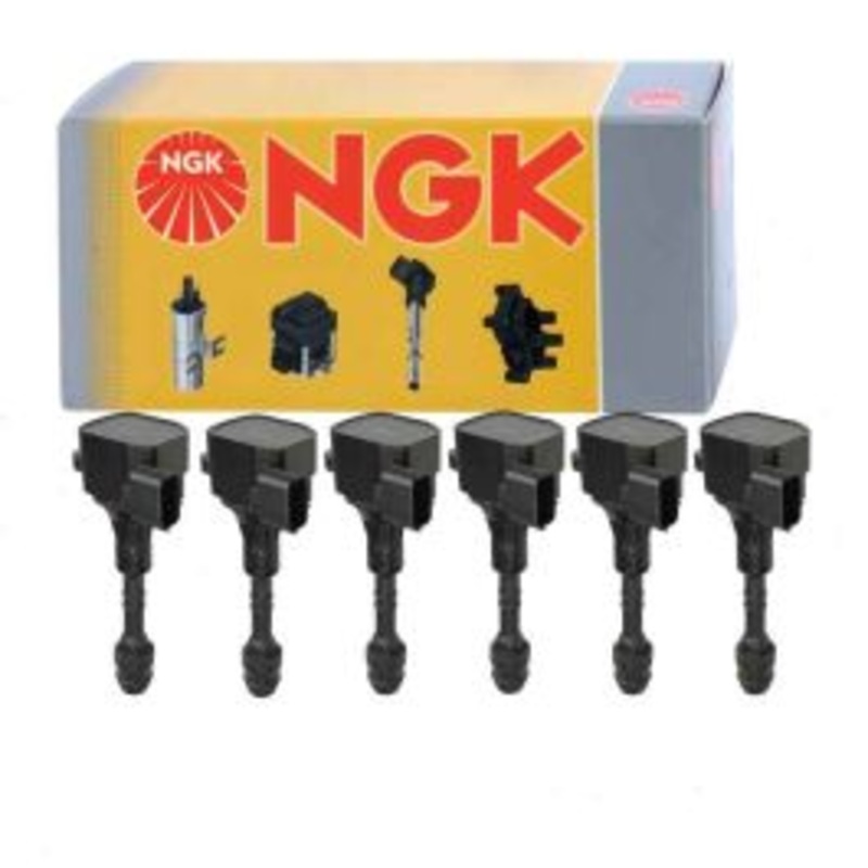 6 pc NGK Ignition Coils for 2009-2012 Suzuki Equator 4.0L V6