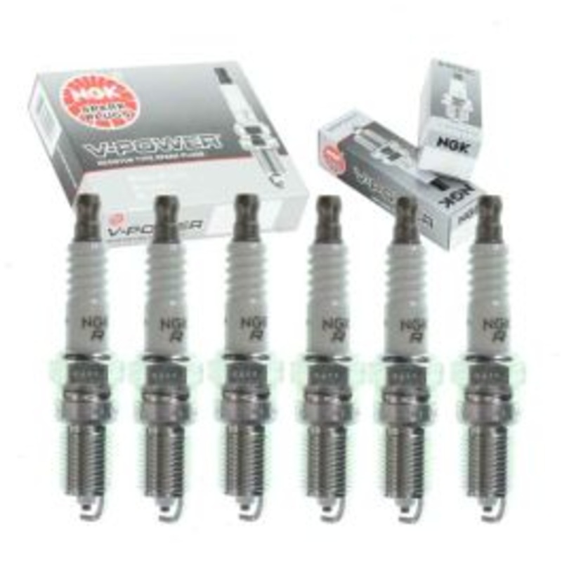 6 pc NGK V-Power Spark Plugs for 1990-1994 Chevrolet Lumina 3.1L V6