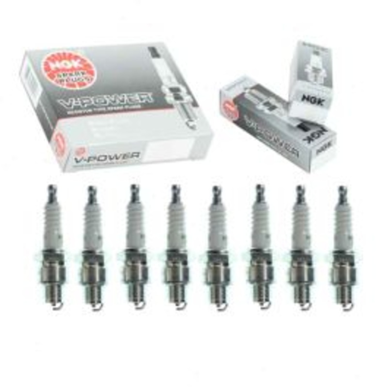 8 pc NGK V-Power 4495 BPZ8H-N-10 Spark Plugs