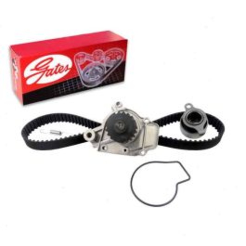 Gates PowerGrip Timing Belt Kit with Water Pump for 1993-1995 Honda Civic del Sol 1.5L L4