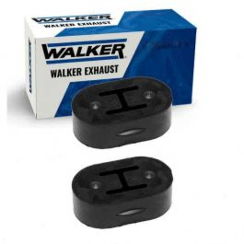 2 pc Walker Exhaust System Insulators for 1991-1999 Mercury Tracer 1.8L 1.9L 2.0L L4