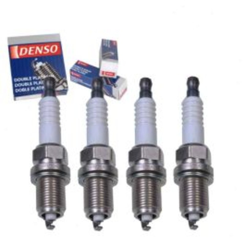 4 pc DENSO Double Platinum Spark Plugs for 1995 Infiniti G20 2.0L L4