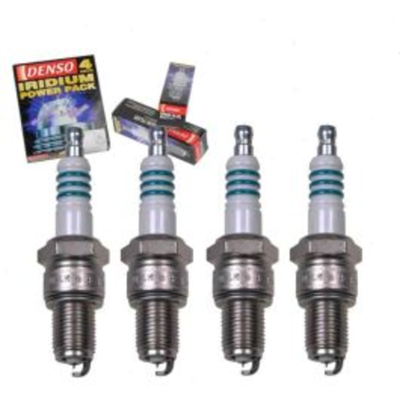 4 pc DENSO Iridium Power Spark Plugs for 1992-2001 Mitsubishi Mirage 1.5L L4