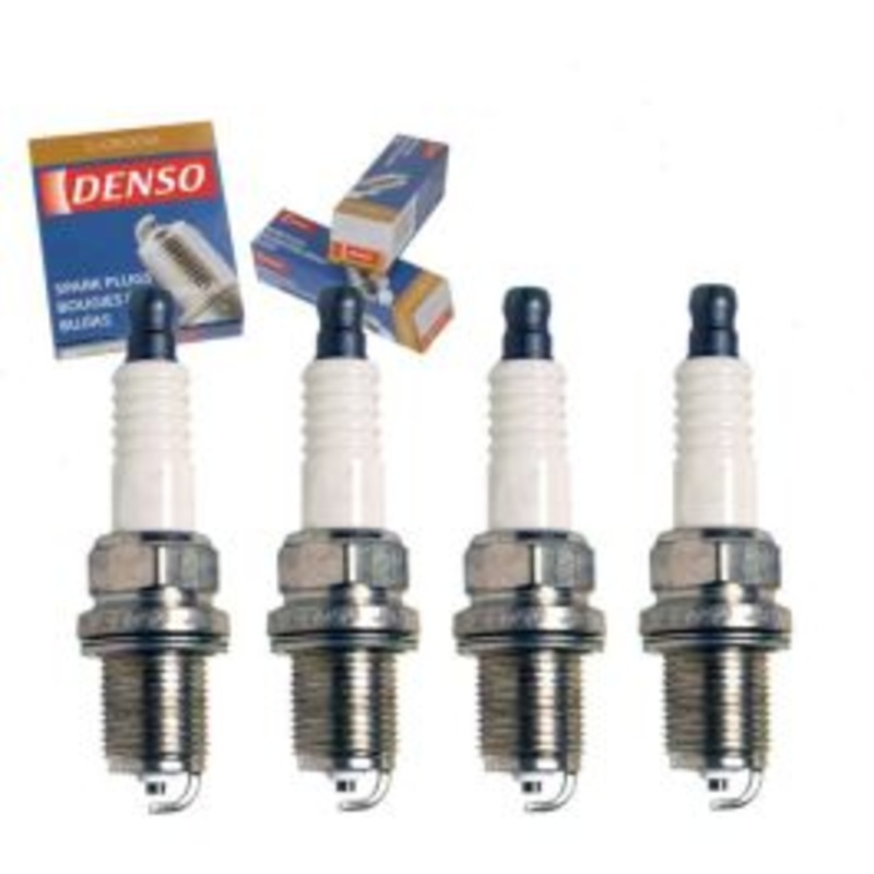 4 pc DENSO Standard U-Groove Spark Plugs for 1991-1993 Nissan NX 1.6L 2.0L L4