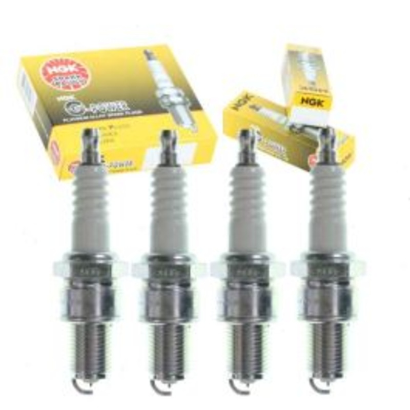 4 pc NGK G-Power Spark Plugs for 1979-1982 Plymouth Champ 1.4L 1.6L L4