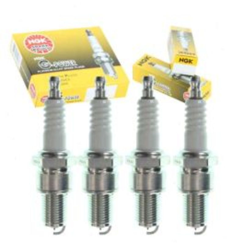 4 pc NGK G-Power Spark Plugs for 1983-1985 Plymouth Caravelle 2.6L L4